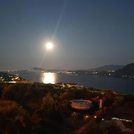 Souda Bay View With Private Pool Near Chania City المظهر الخارجي الصورة