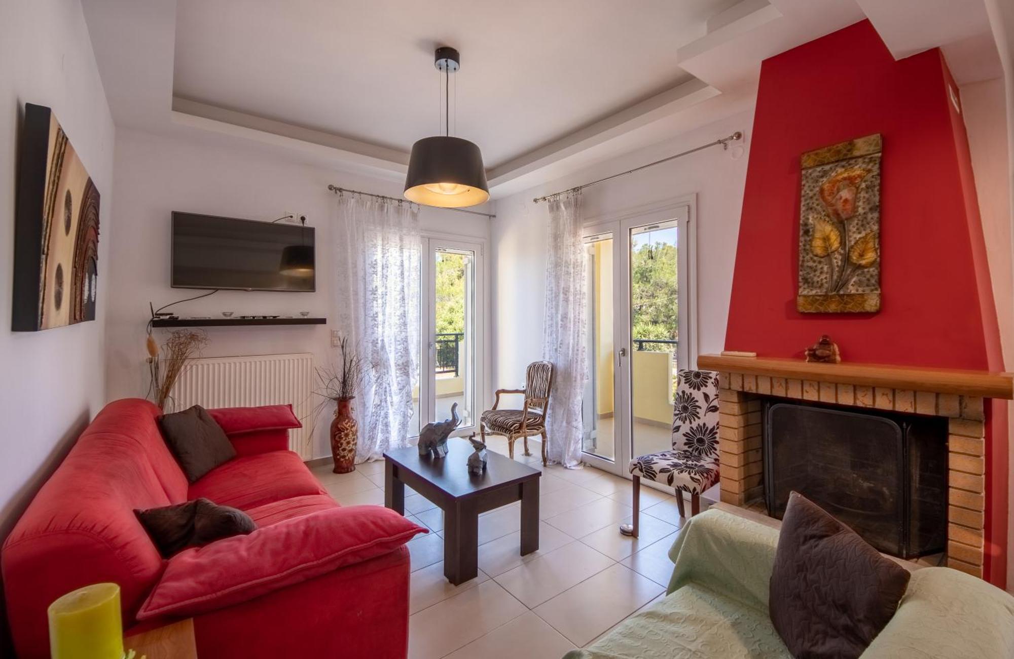 Souda Bay View With Private Pool Near Chania City المظهر الخارجي الصورة